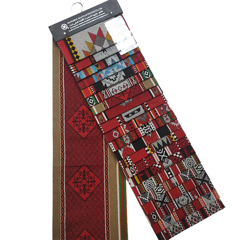 Modern nationell karakteristisk stil arabisk sadu jacquard soffa tyg
